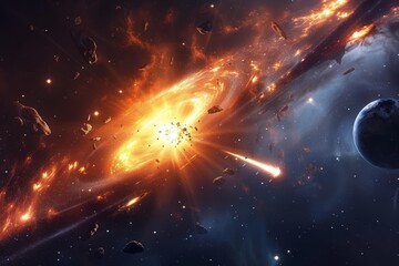 Beautiful Outer Space View