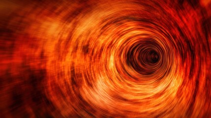 Wall Mural - Fiery vortex abstract background with vibrant swirling pattern