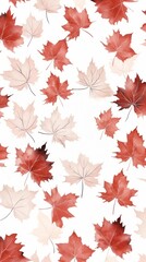 Poster - Maple leaf backgrounds wallpaper pattern.