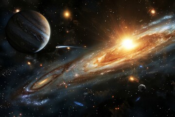 beautiful outer space view
