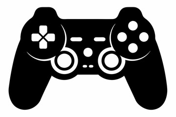 Wall Mural - Gamepad icon. Game controller silhouette vector, Video game controller, joystick

