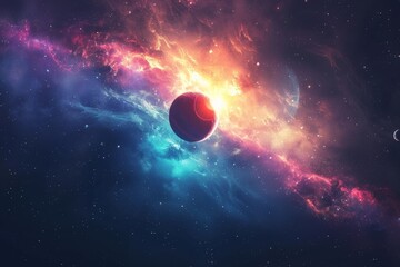 beautiful outer space view
