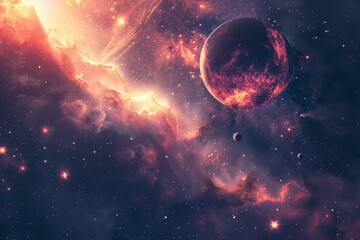 Beautiful Outer Space View