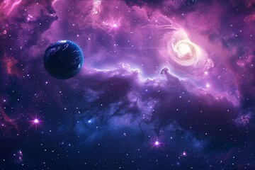 beautiful outer space view