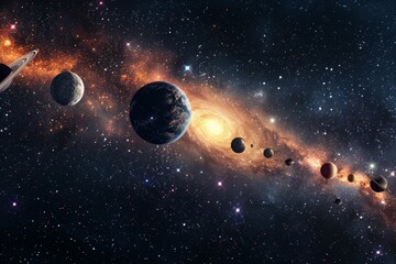 Beautiful Outer Space View