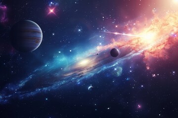 Beautiful Outer Space View