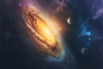 Beautiful Outer Space View