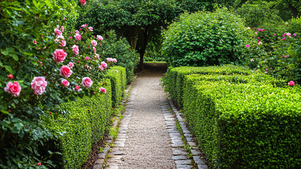 path in the garden