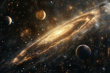 Beautiful Outer Space View