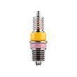 © 1000lnw - Colorful spark plug designed for high performance in various engines and applications, showcasing intricate details and vibrant colors.