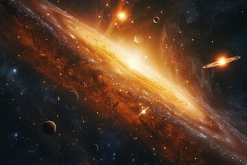 Beautiful Outer Space View
