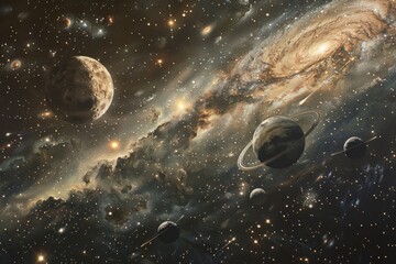 Beautiful Outer Space View