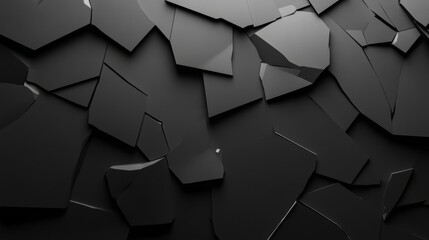 Wall Mural - Minimalist Black Background for Various Design Needs Generative AI