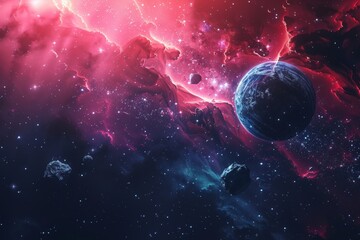 Beautiful Outer Space View