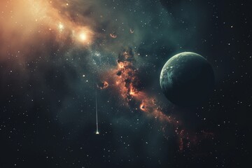 Beautiful Outer Space View