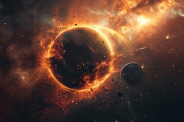 beautiful outer space view