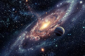 Beautiful Outer Space View