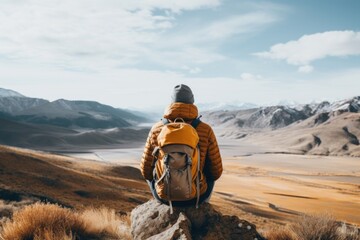 Sticker - Backpack backpacking outdoors travel.