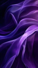 Wall Mural - Abstract Purple and Blue Swirling Fabric