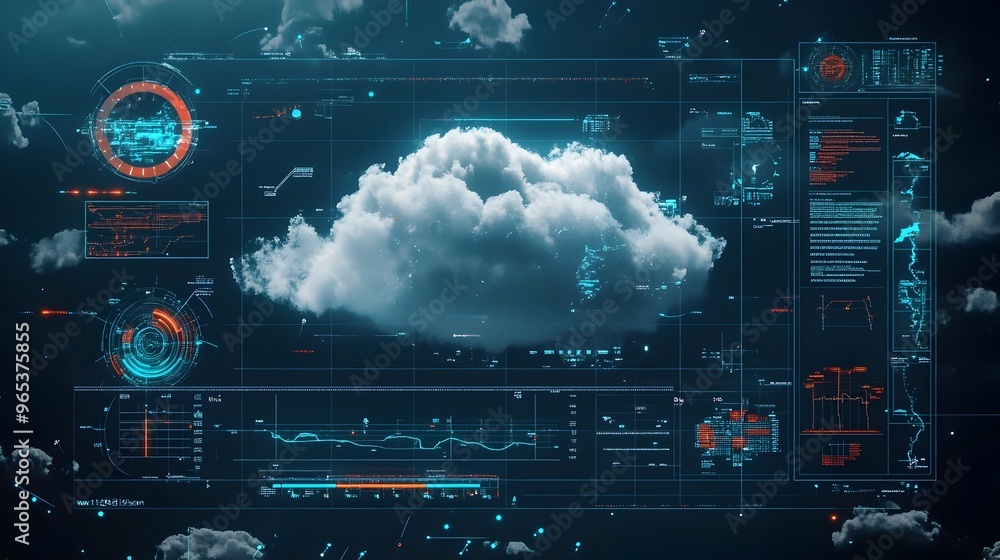 Live Digital Weather Map with Radar Data Cloud Formations and ...