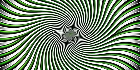 Wall Mural - optical illusion, hypnotic background, vector illustration