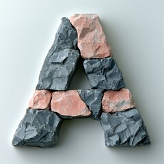 Sticker - Stone Letter 