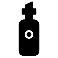 Sticker - Bottle Drink Food Glyph Icon