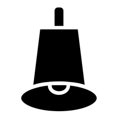 Poster - Bell Celebration Gift Glyph Icon