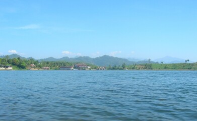 view of the river and sky