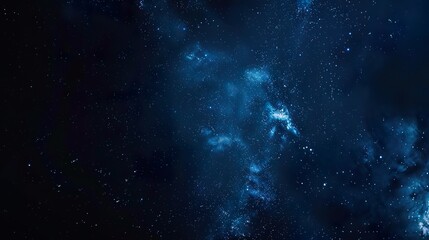 Wall Mural - Cosmos_White_stars_night_sky_Space_background