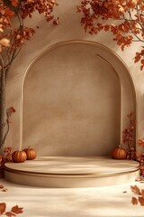 Wall Mural - Fall Harvest Stage