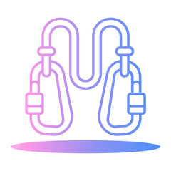 Wall Mural - hook Line Gradient Icon