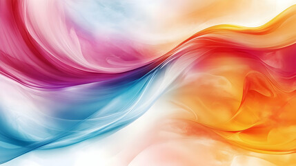 Wall Mural - Bright abstract background with a blend of vibrant colors