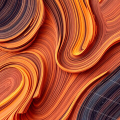 Wall Mural - abstract orange background