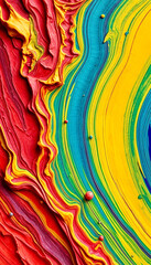 Poster - abstract colorful background