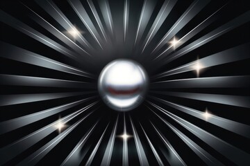 Sticker - Silver spotlight background backgrounds sphere bright.