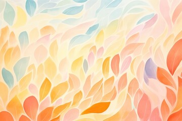 Wall Mural - png meadow backgrounds abstract painting.
