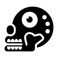 Poster - Glyph style icon of miquizhi 