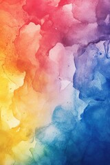 Wall Mural - Vibrant abstract watercolor backdrop featuring a textured design inspired by the style of oil paintings