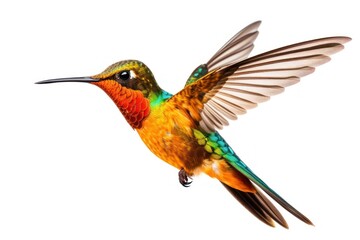 Poster - Humming bird hummingbird wildlife animal.