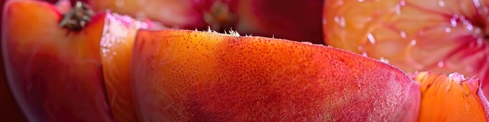 Wall Mural - Vivid Close-up of Dew-Kissed Apple with Fresh Morning Water Droplets