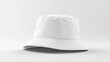 © sema_srinouljan - blank white bucket hat mockup for design presentation mockup or print advertising