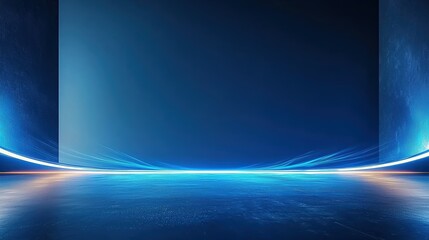 Poster - Blue abstract background