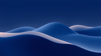 Wall Mural - Minimalist Background: Abstract Gradient Design with a Futuristic Touch
