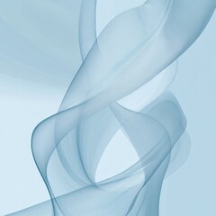 Poster - Abstract blue wave background.