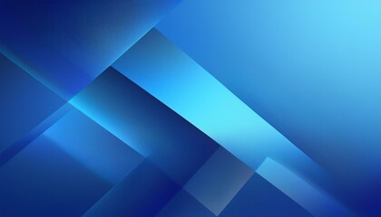 Wall Mural - Abstract Blue Geometric Background with Gradient Shades and Soft Light Reflections for Modern Design and Creative Projects