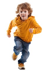 Wall Mural - Runner kid photo photography sweatshirt.