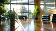 © Umar - Defocused Modern Office Room: 8K Realistic Lighting