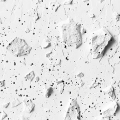 Sticker - White textured surface