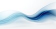 © AthayaStock - A smooth, flowing design featuring soft blue waves on a light background, ideal for backgrounds or abstract art.